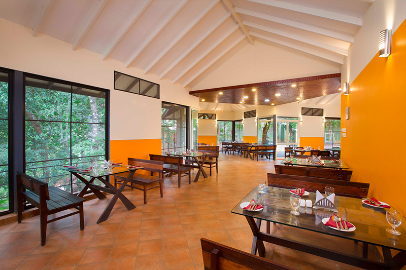 restaurant at Adithya Nature Resort